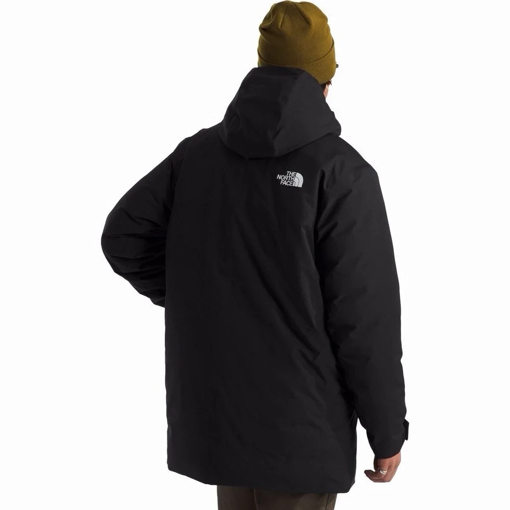 The North Face Mountain Range 600-Down Parka Jacket Black NWT $400 SMALL
